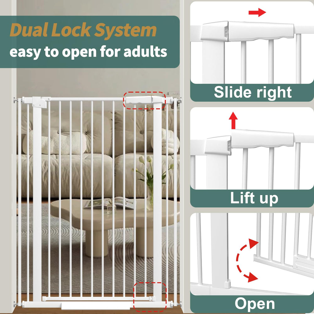 AiWMGL gate smooth thick steel frame durability and deformation resistance