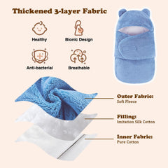 AiWMGL adjustable swaddle with magic tape for growing babies.