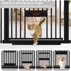 AiWMGL ultra-narrow spacing 1.37 inches prevents cats from squeezing through gaps