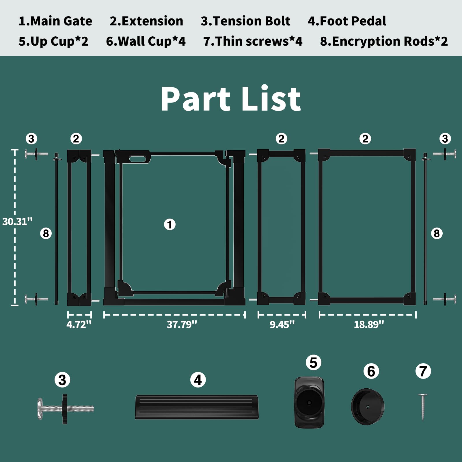 AiWMGL wall protection pads guarding walls during secure gate placement