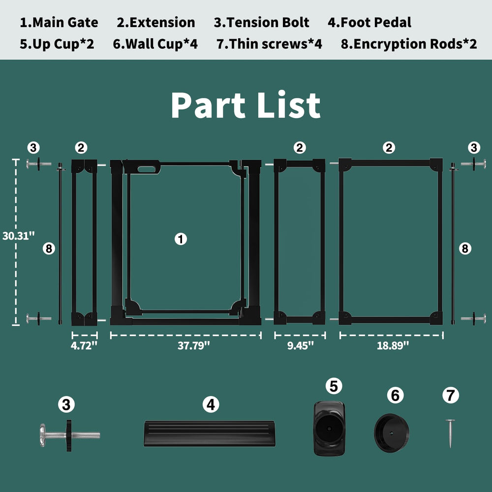 AiWMGL wall protection pads guarding walls during secure gate placement