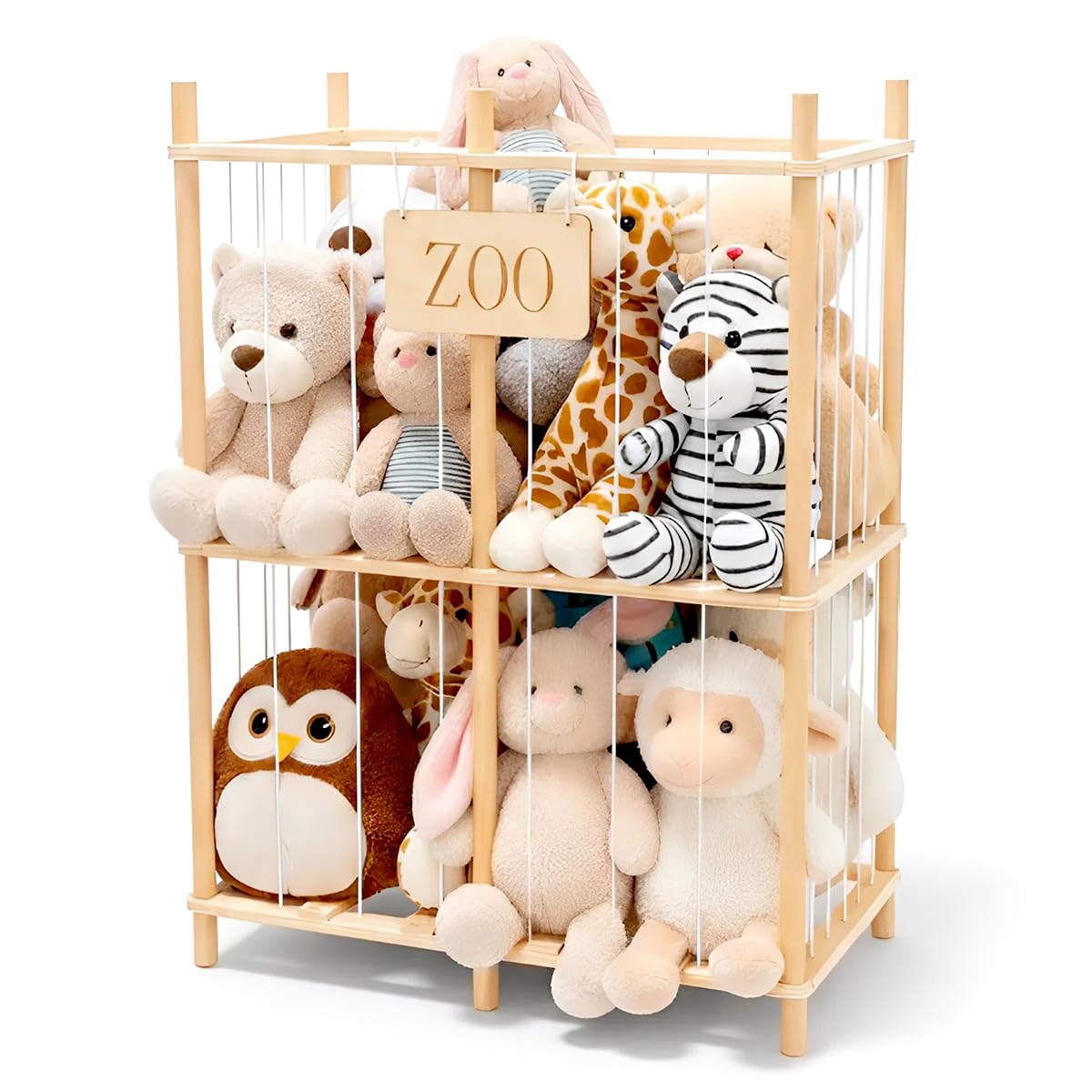 aiwo kid-friendly design helps children tidy and reach toys independently