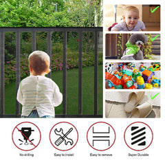 Aixingyun safety net zip ties demonstrate quick installation.