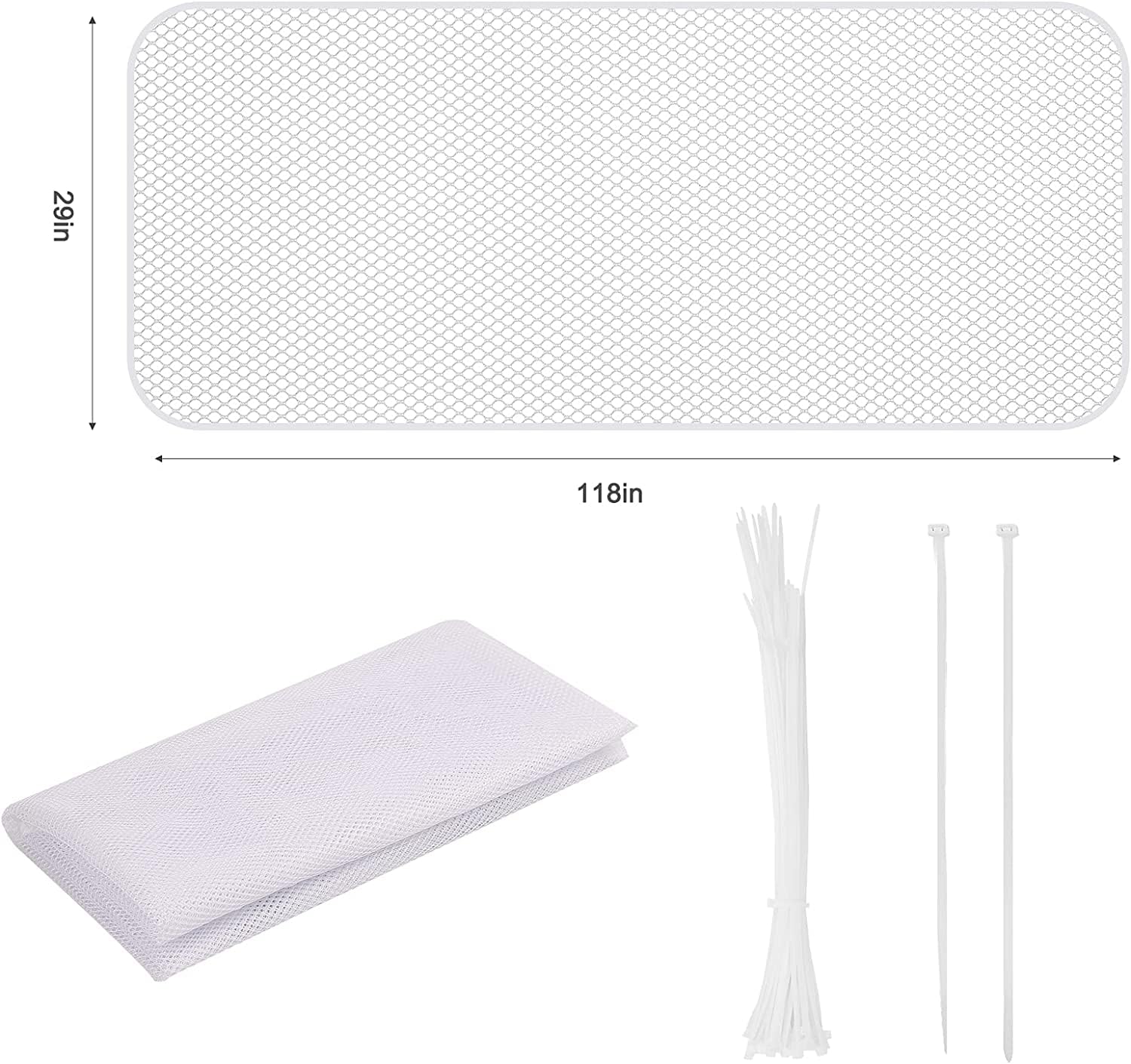 Aixingyun multi-use safety net shown in stairs and crib environments.