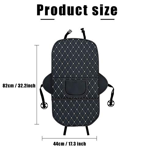 Aiydachy Kick Mats gap-invisible strap design works across most vehicles.