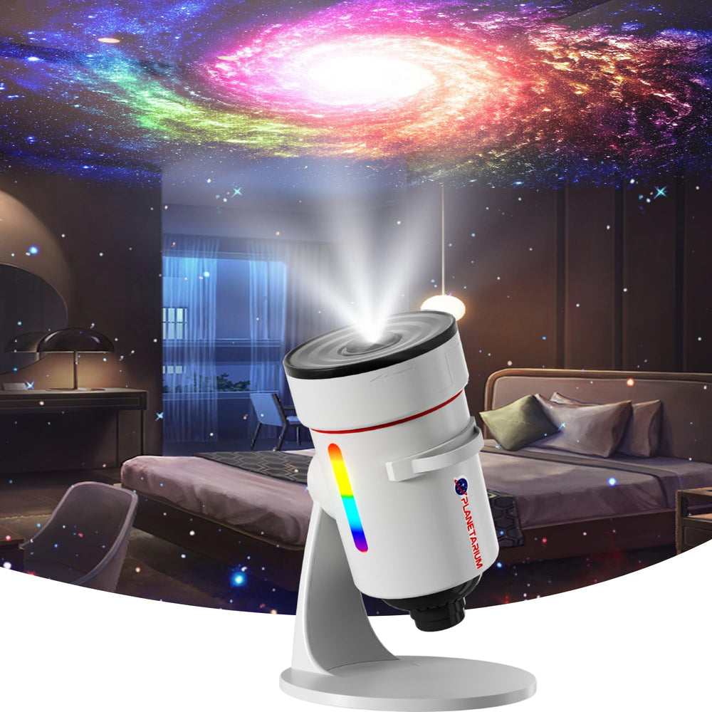 aiyyotto star projector 4K lens delivers crisp Milky Way visuals for immersive ceiling displays.