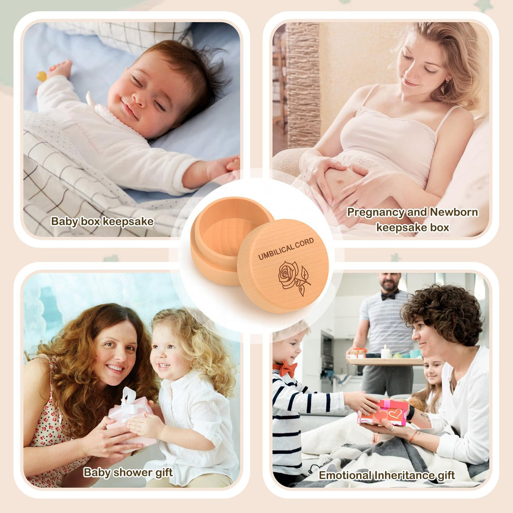 Ajcotahm keepsake box packaged as a thoughtful baby gift
