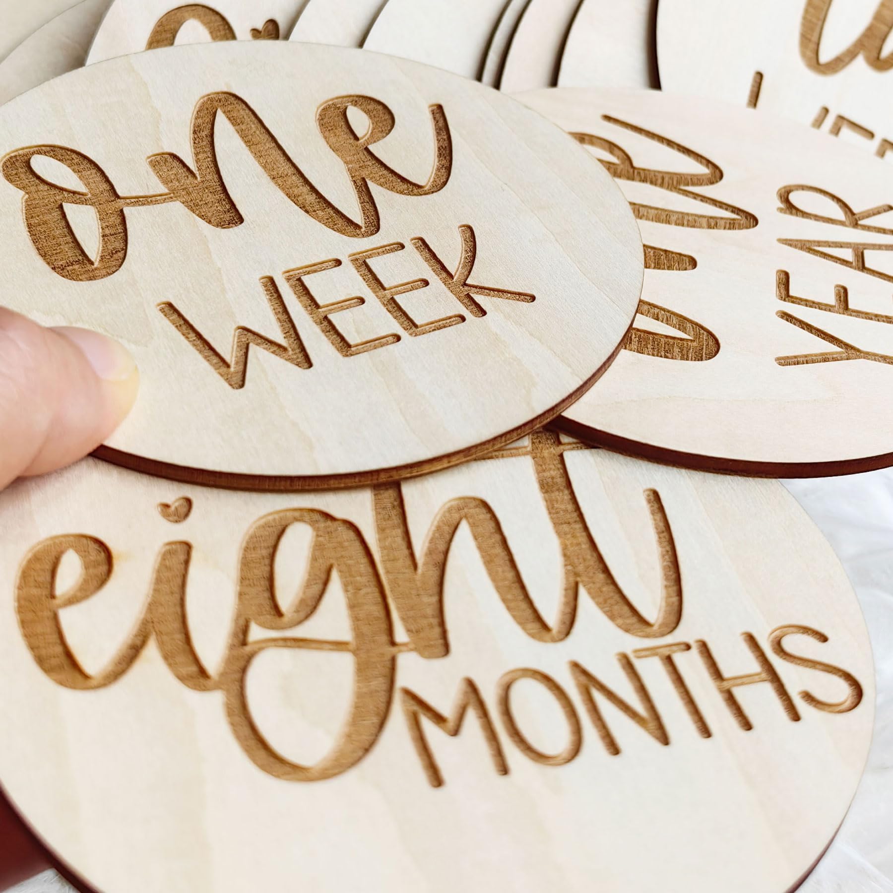 AJDVART 6 month milestone disc, captures mid-year milestones