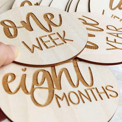 AJDVART 6 month milestone disc, captures mid-year milestones
