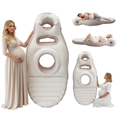 AJOFIEK inflatable pillow front view for full-body support during sleep