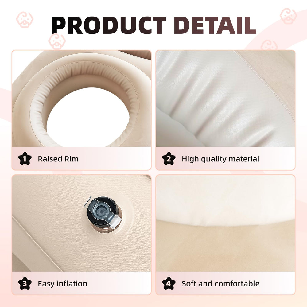 AJOFIEK pillow uses phthalate-free waterproof materials for durable daily use.