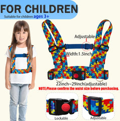 Ajqxh adjustable strap system highlights growth-friendly fit for ages 3 to 10.