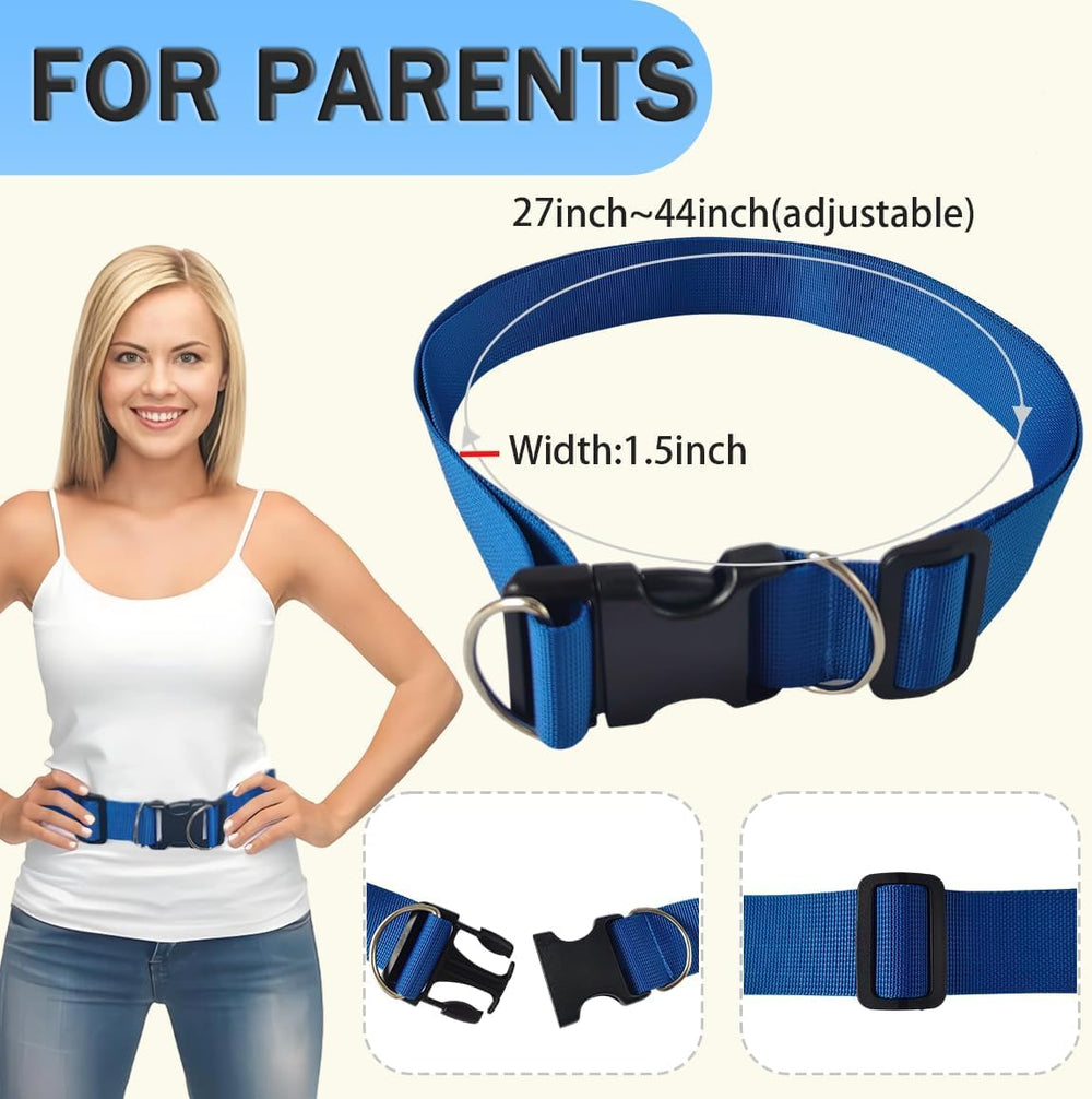 Ajqxh walking harness handle close-up shows velvet grip for comfortable, secure holds.