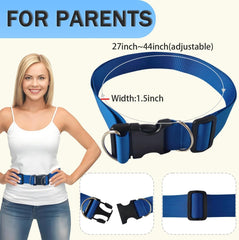Ajqxh walking harness handle close-up shows velvet grip for comfortable, secure holds.