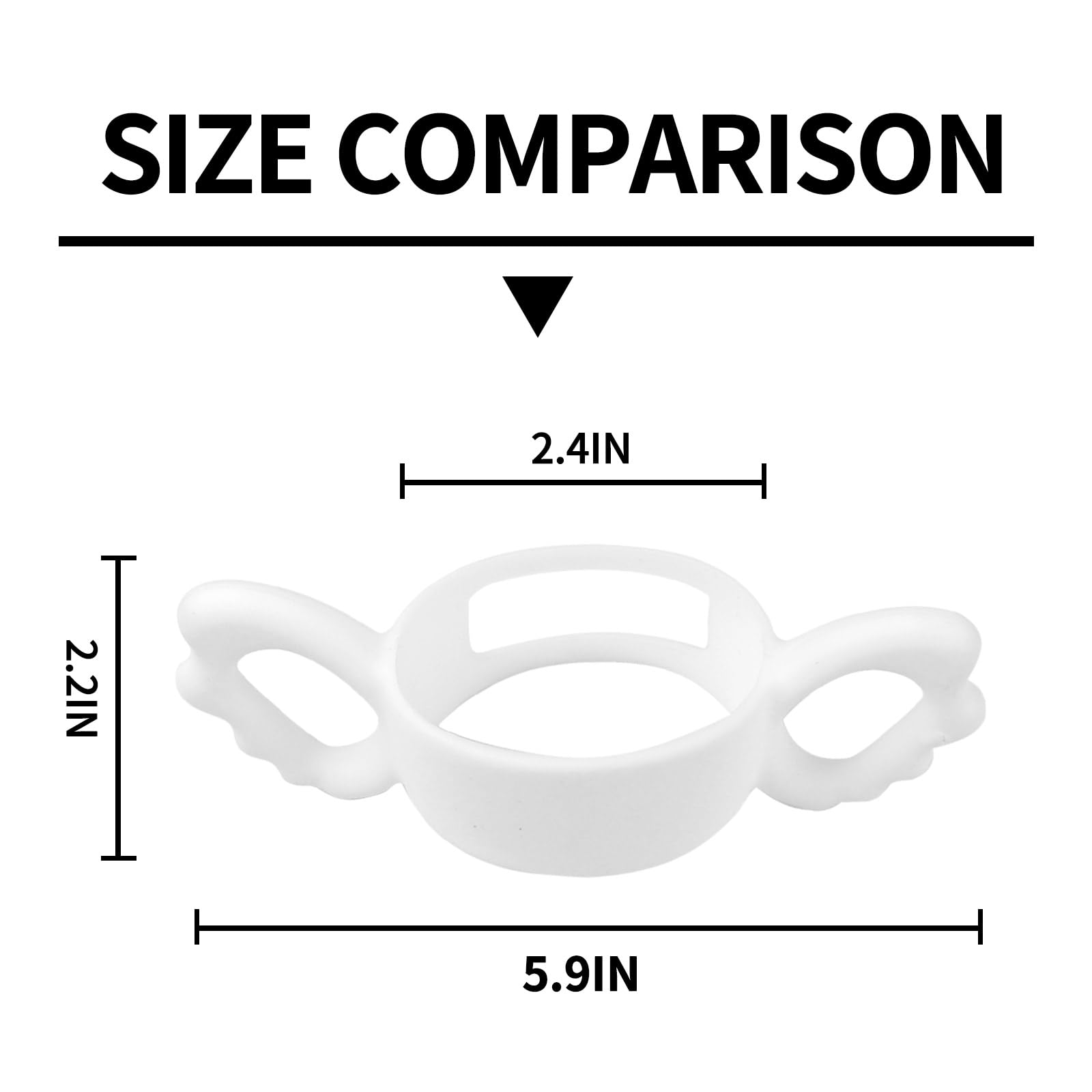 Ajrwiiy BPA-free, food-grade silicone for safe, worry-free use.
