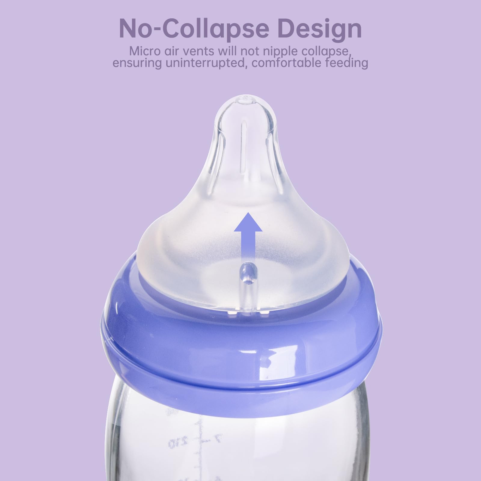 Ajrwiiy BPA-free silicone nipples ensure safe, durable feeding materials.