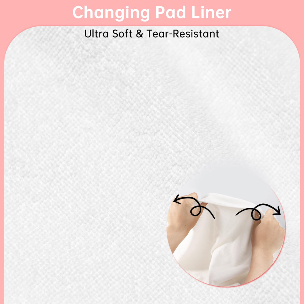 Ajrwiiy liner highlights back dry layer to keep surfaces dry.