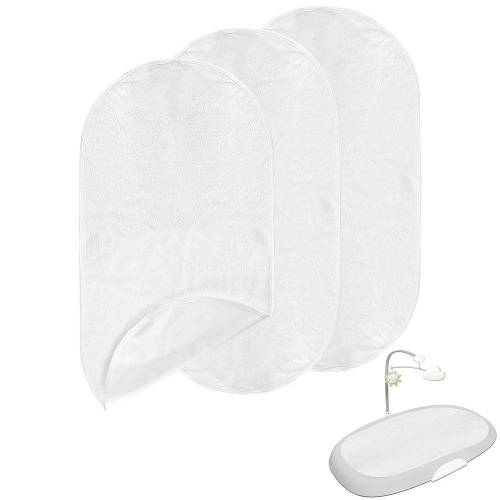 Ajrwiiy changing pad liners pack shows multi-use travel protection.