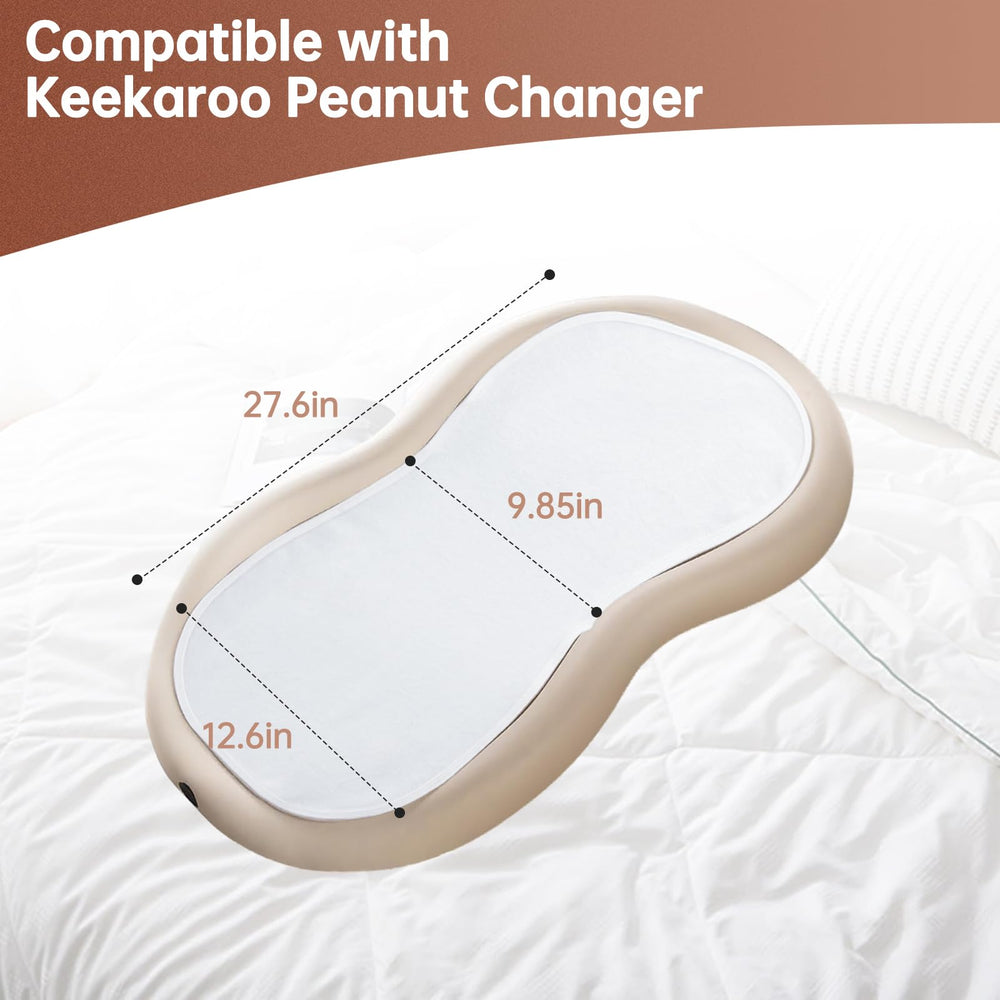Ajrwiiy portable liner enables on-the-go diaper changes in car seats and strollers.