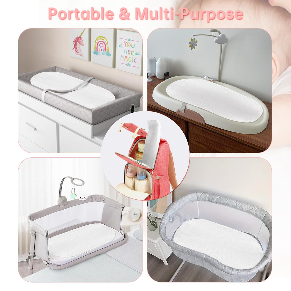 Ajrwiiy changing pad liner fits Skip Hop pads securely.