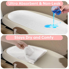 Ajrwiiy changing pad liner featuring soft plush texture for warm comfort.