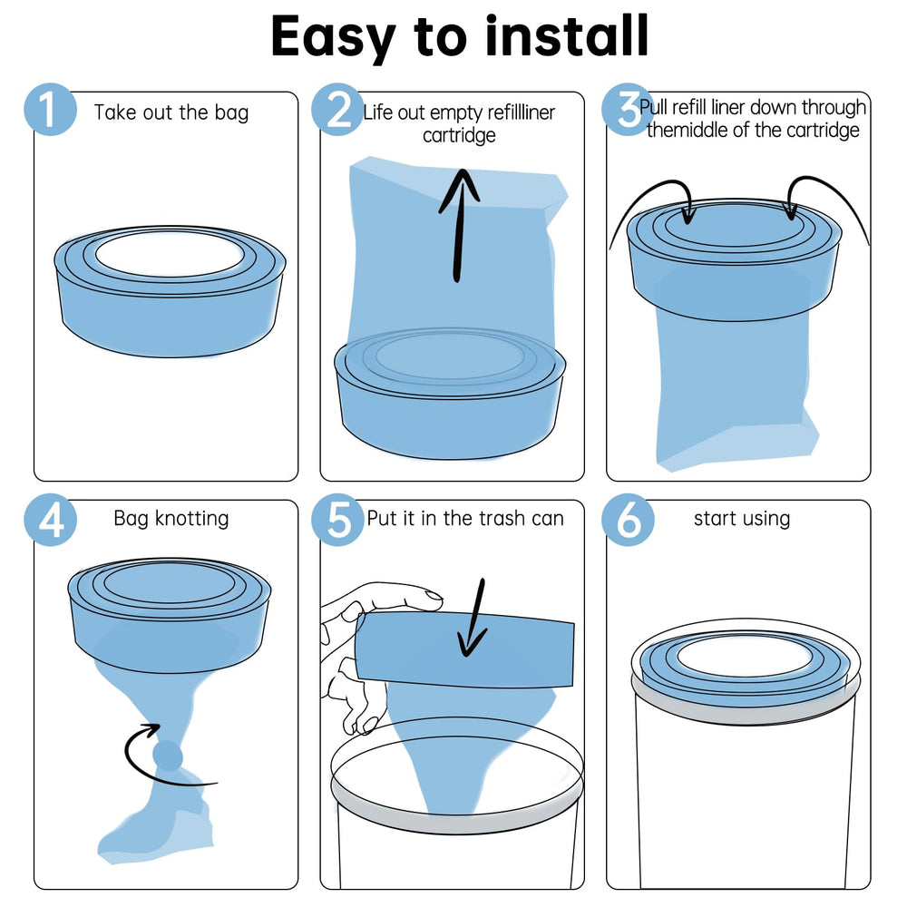 Ajrwiiy easy disposal reduces mess during diaper changes