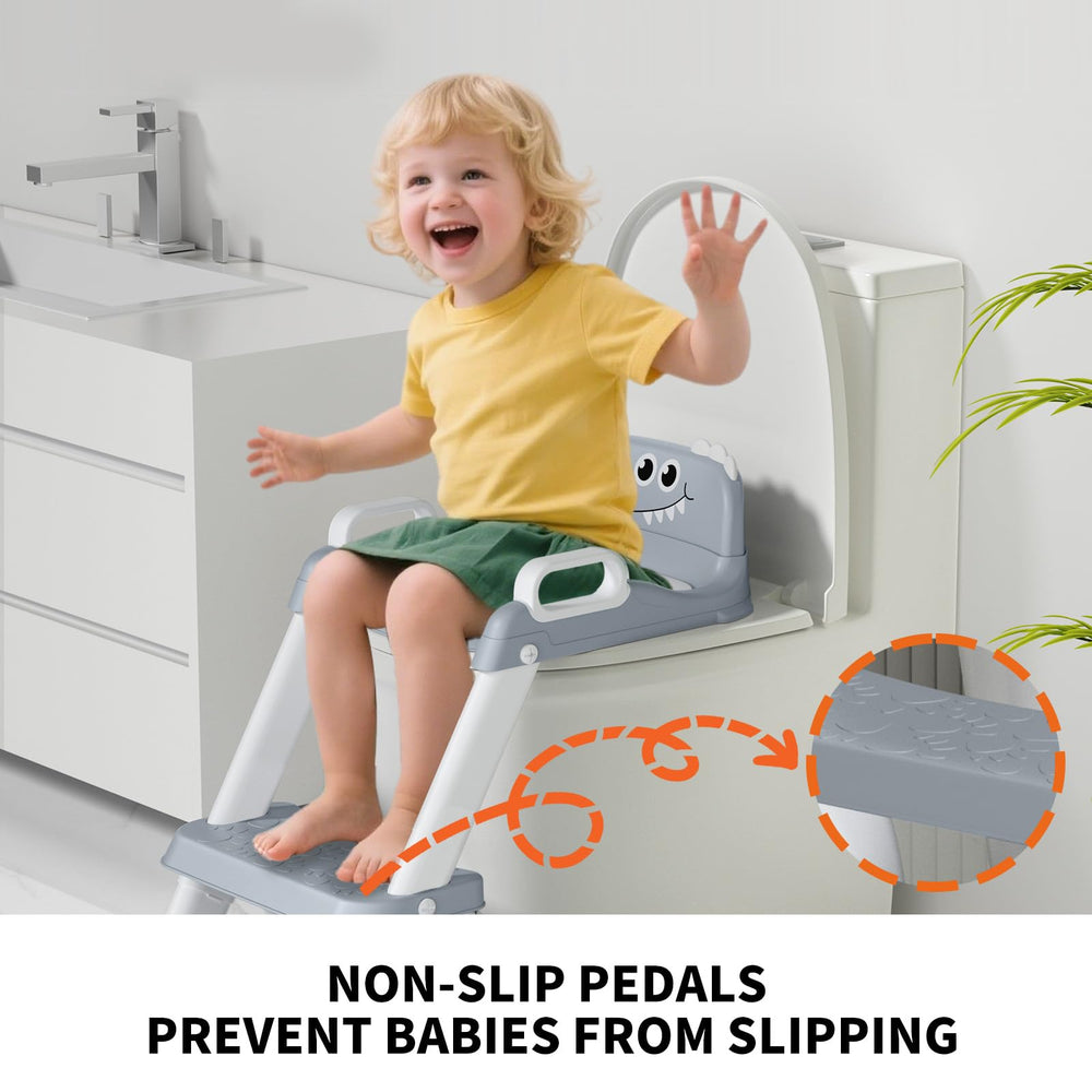 AJVV includes two ducks for a playful potty training routine.
