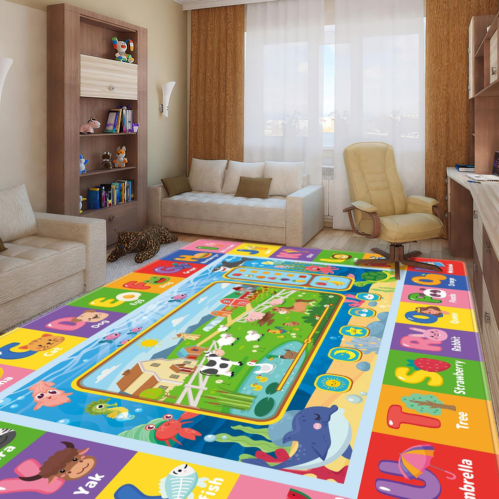 AKASISRUG folding packaging may cause wrinkles; air out for best recovery.