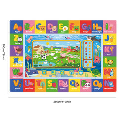 AKASISRUG soft flannel material offers gentle touch for baby's delicate skin.