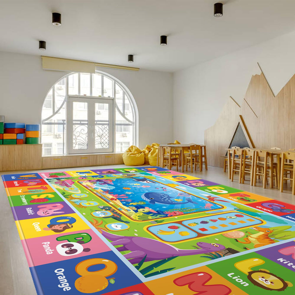 AKASISRUG ideal for playrooms, classrooms, and nurseries to inspire exploration.