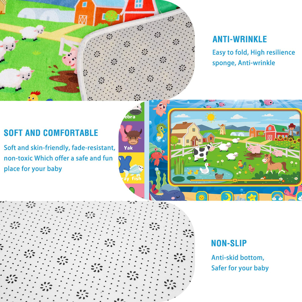 AKASISRUG playroom setting features AKASISRUG mat for group activities