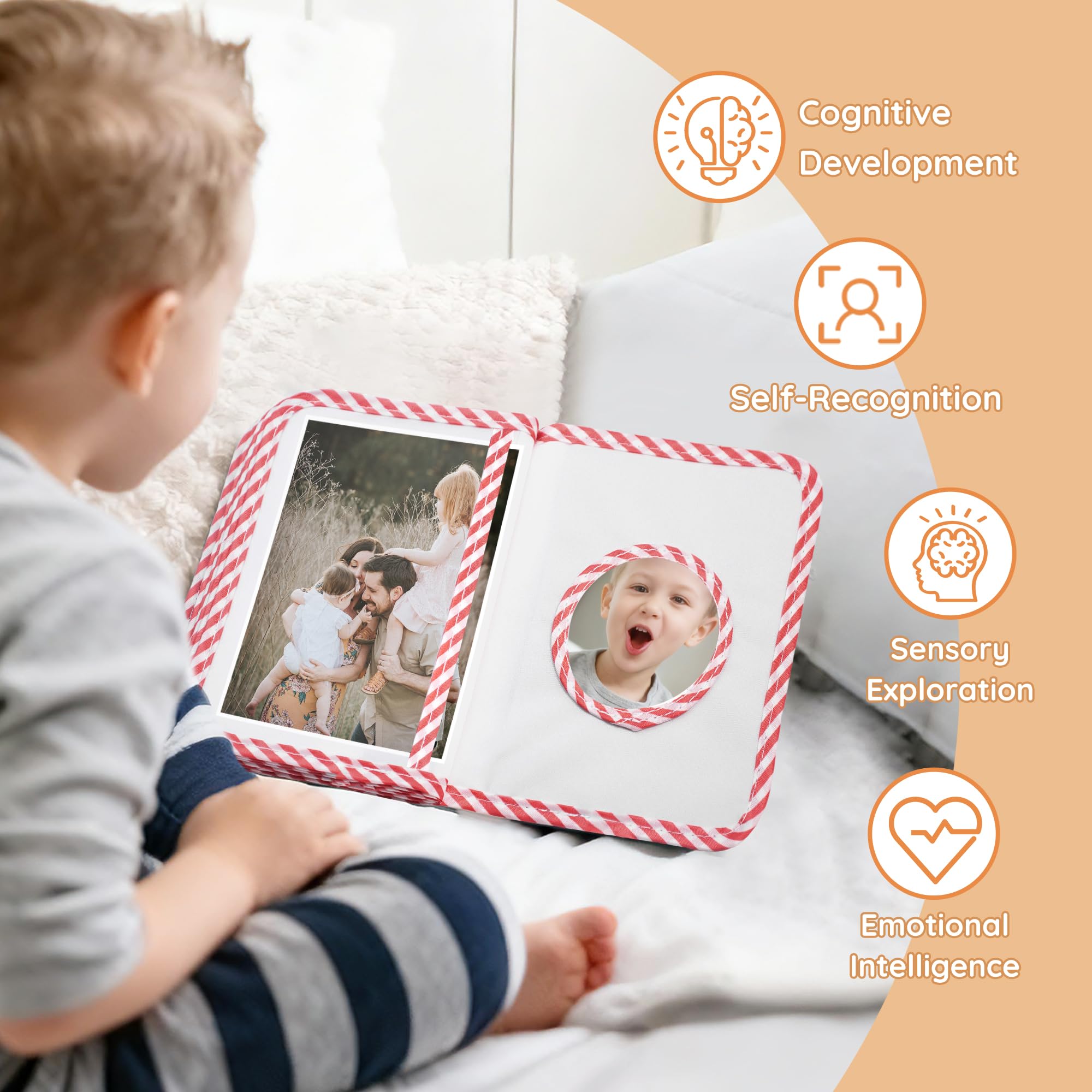 AKAYOK 17-pocket layout keeps 4x6 memories organized and accessible