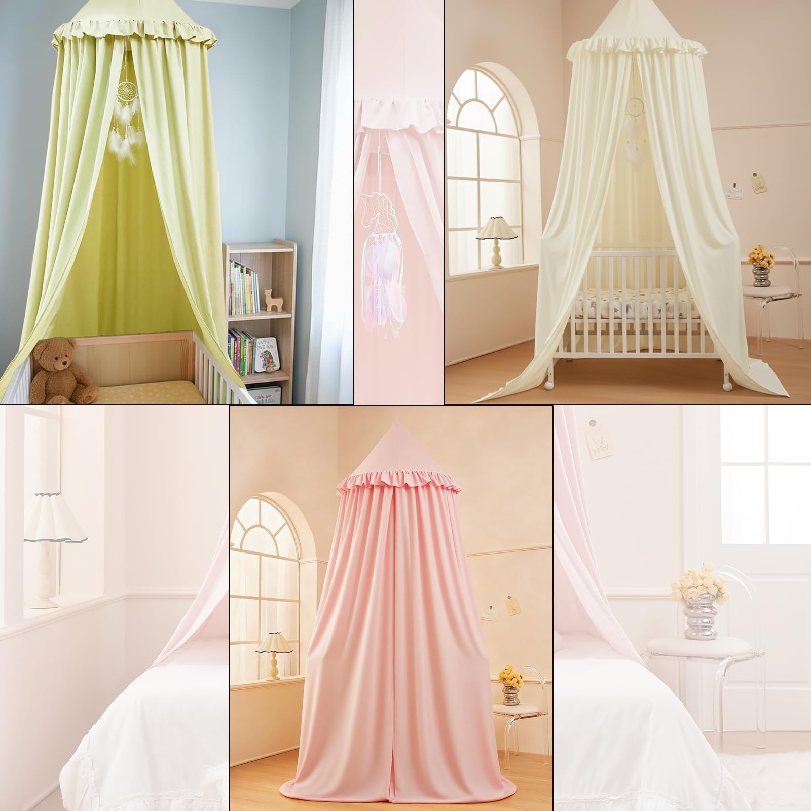 Akiky machine-washable canopy is easy to refresh after art and snacks.