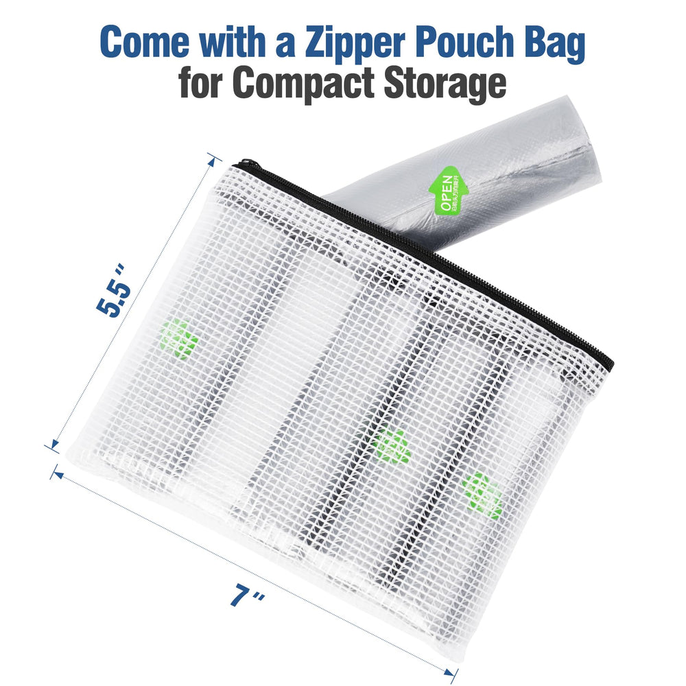 AKIMRABY versatile liners work as mini trash bags for quick cleanups.