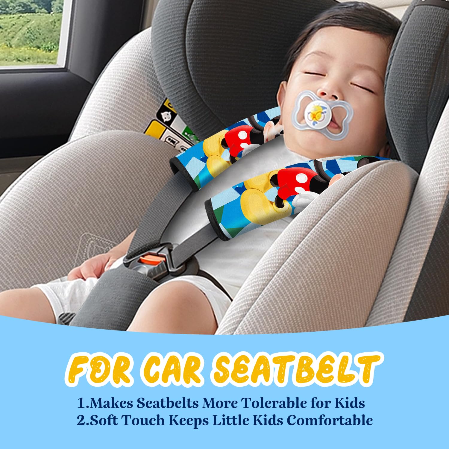 Akkya cushion used on car seat, stroller, and backpack straps for protection