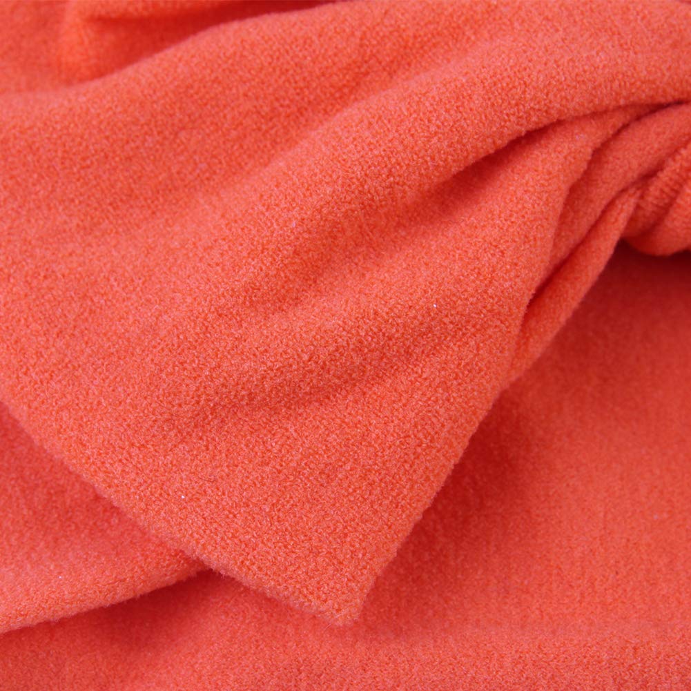 AKOAK orange headband on baby, comfortable fit for photos and celebrations.