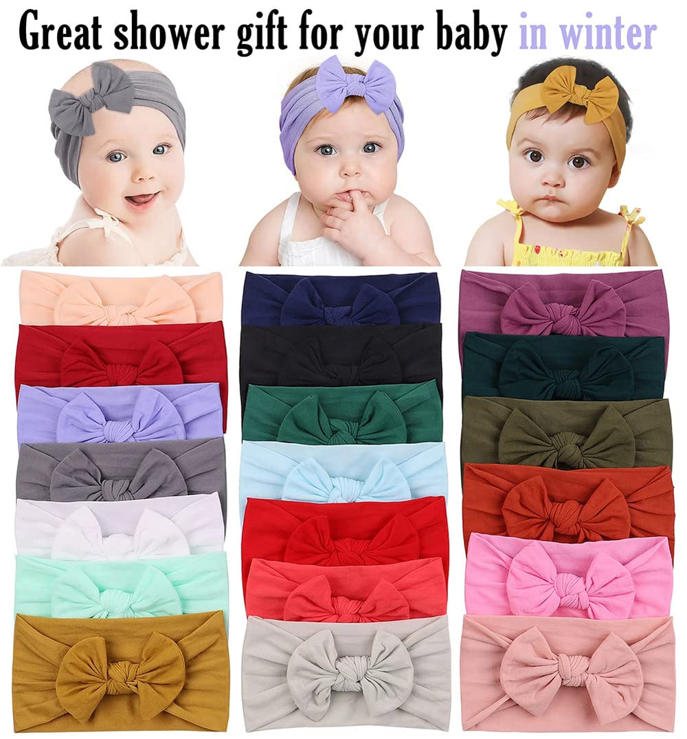 AKOAK orange headband, winter gift-ready packaging.
