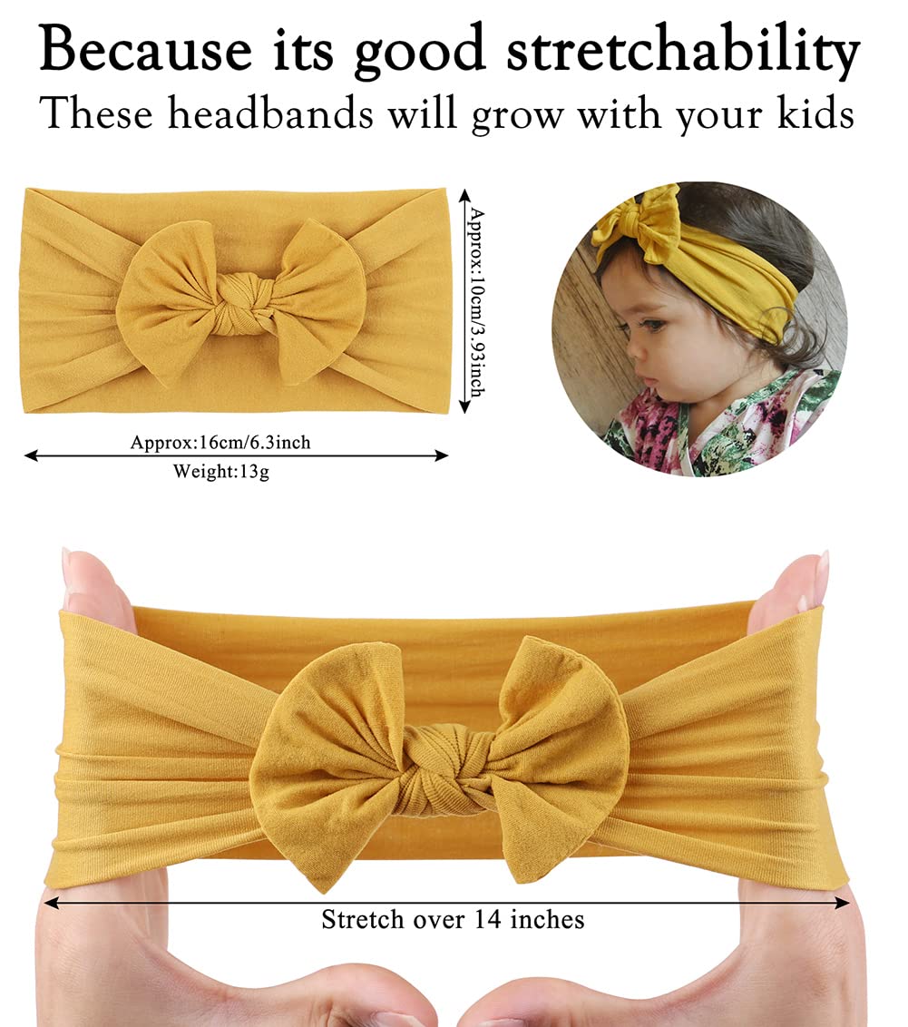 AKOAK yellow headband daily-wear demonstrates lightweight feel for everyday outfits.