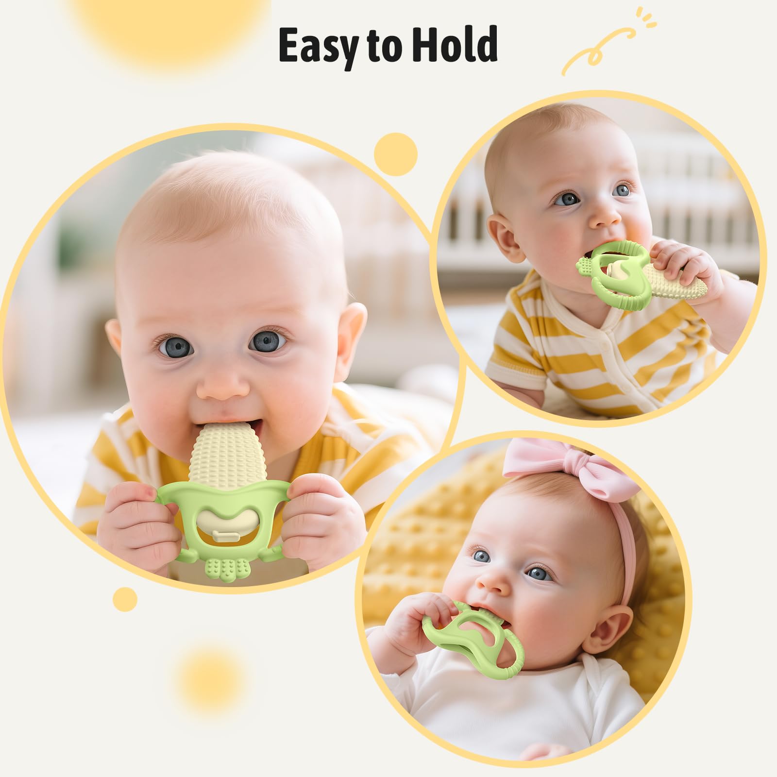 Akolik baby teether water-replacement-port enables safe year-round cooling.