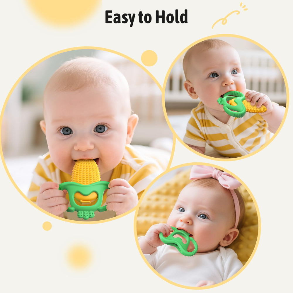 Akolik Corn C teether water-tank enables longer cooling sessions