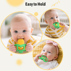 Akolik Corn C teether water-tank enables longer cooling sessions