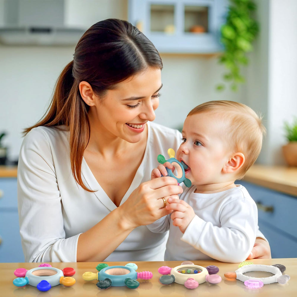 Akolik wooden-ring removal note teether reminds safe boiling prep.