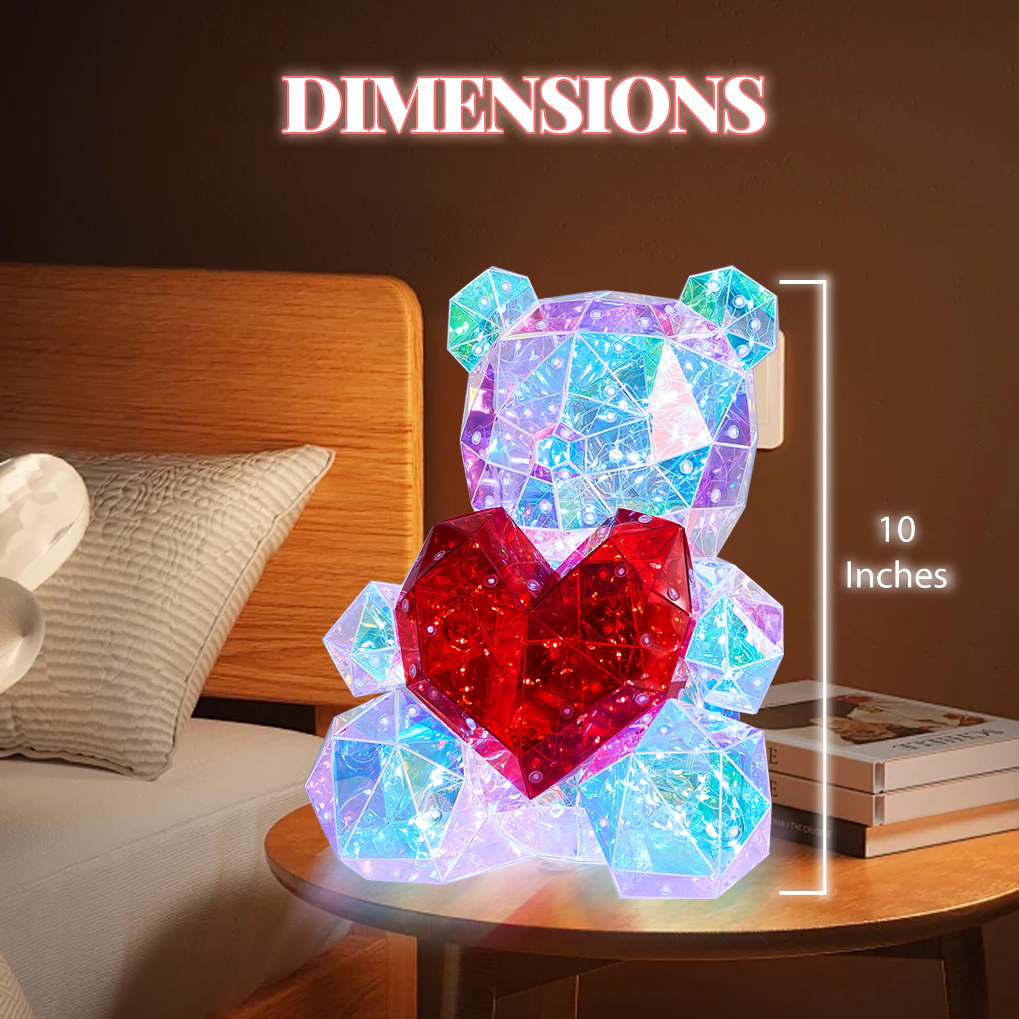 Aladdinas nursery decor display box highlights a gift-ready night light.