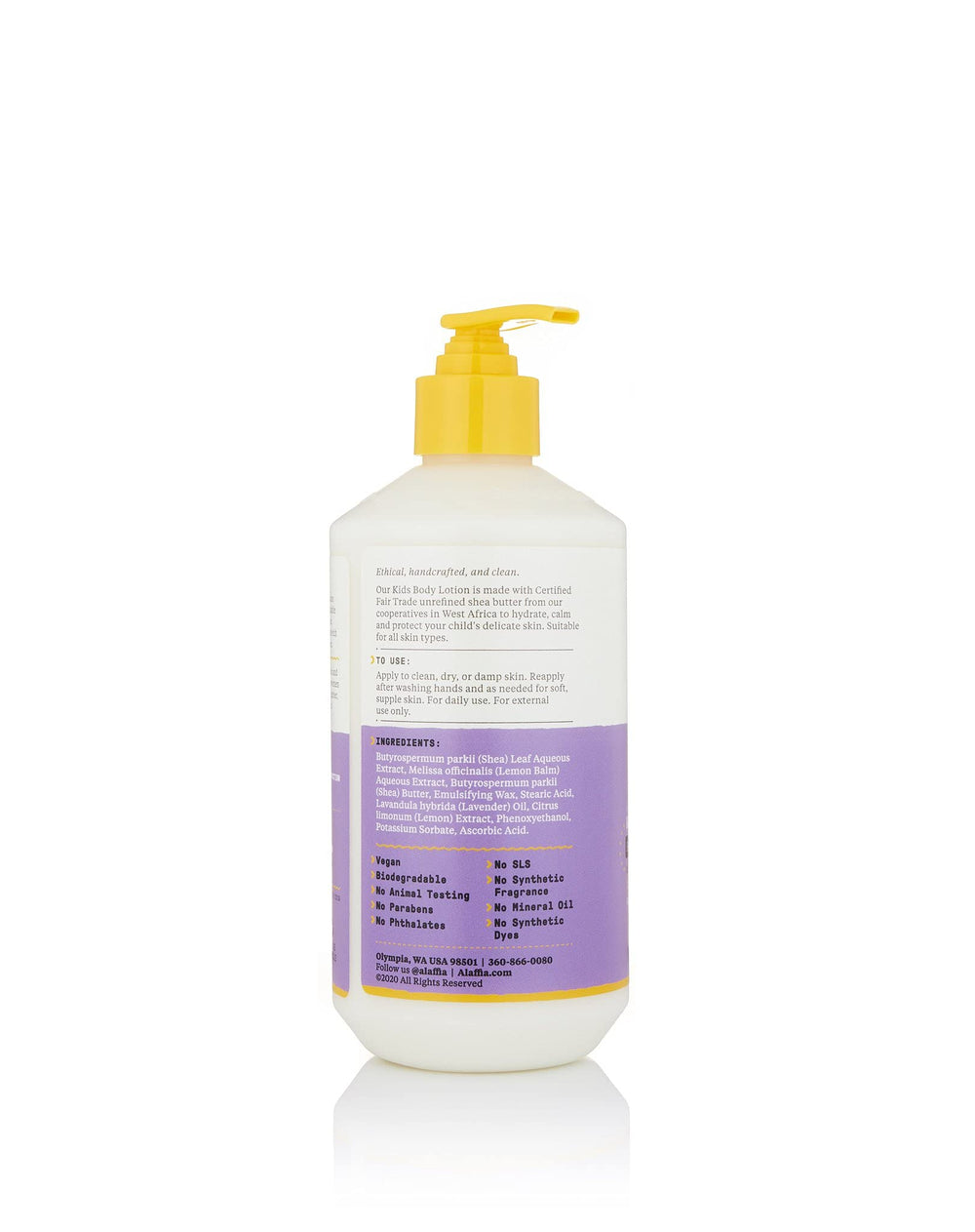 Alaffia EveryDay Shea Body Lotion texture close-up reveals rich yet quick-absorbing hydration