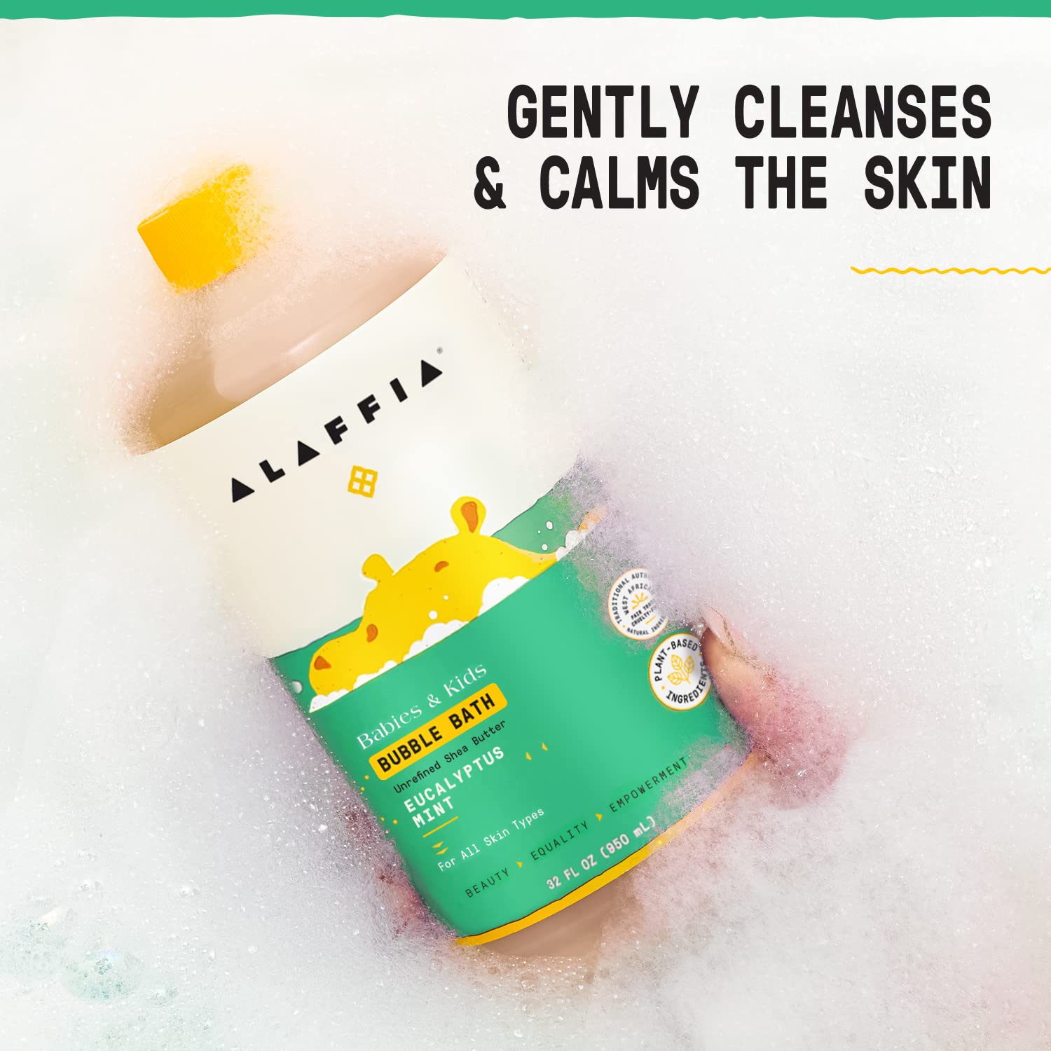 Alaffia Eucalyptus Oil bottle demonstrates natural scent and congestion relief potential
