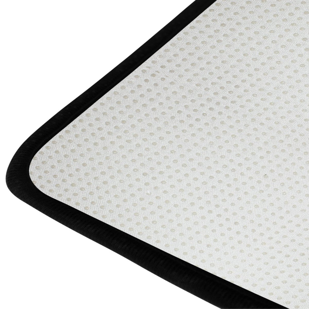 ALAZA door mat for kids and pets with non-slip, stain-resistant features.