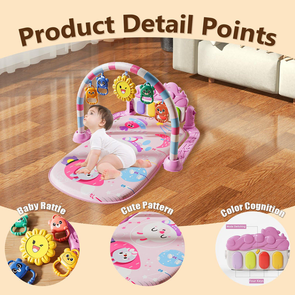 ALB Alive Lovely Baby tummy-time pad provides comfortable support for early movement