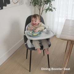 Albert Baby dining booster seat in use for toddler mealtime