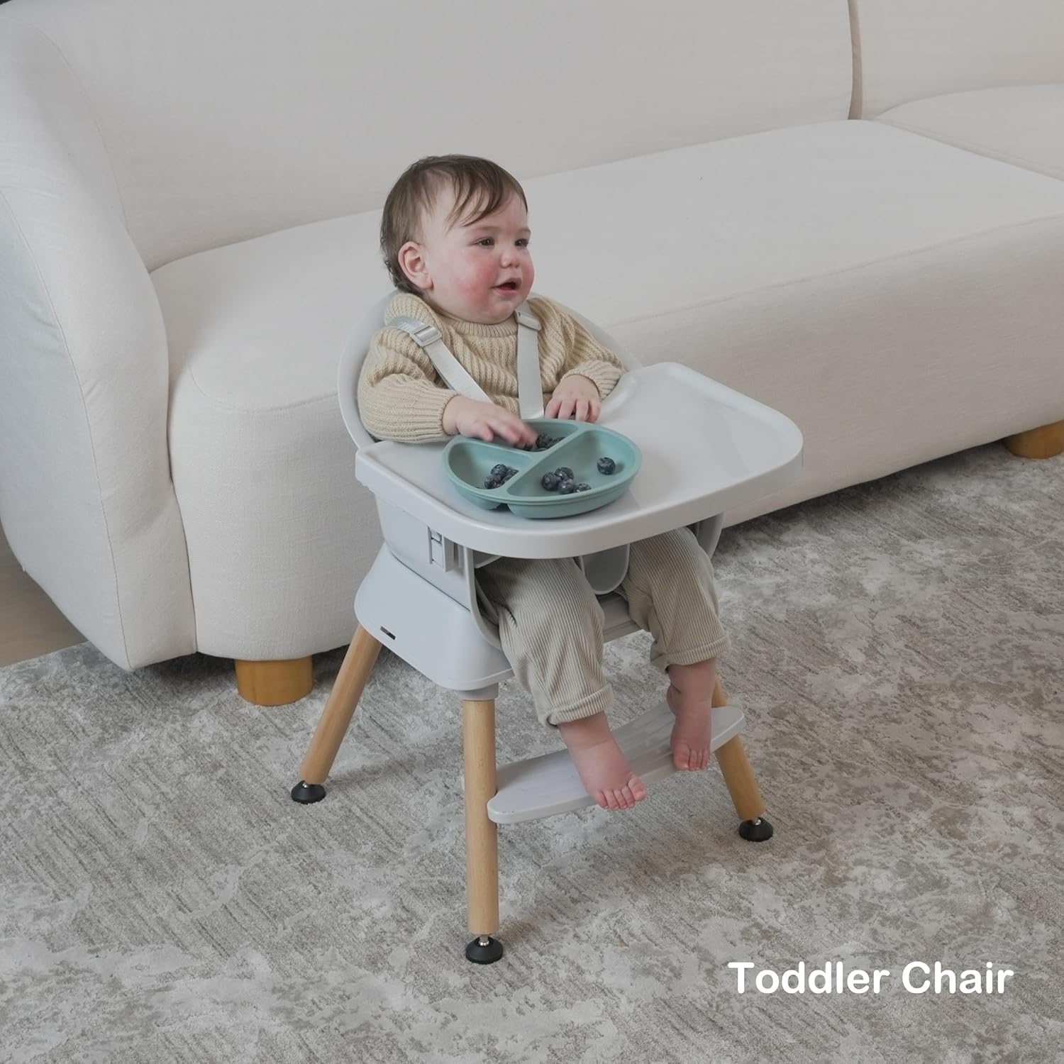 Albert Baby wooden frame highlights sturdy, durable construction