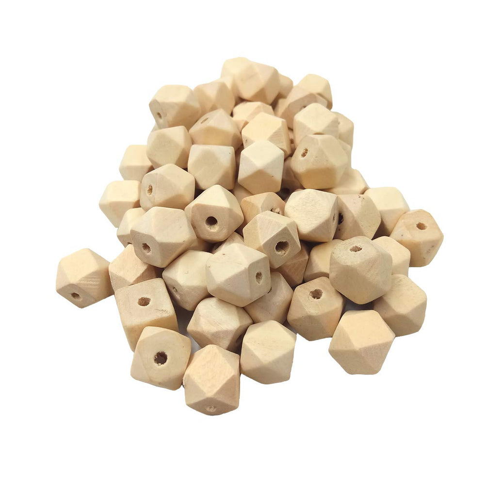 Alenybeby 14mm hexagon beads laid out for stylish bracelet projects